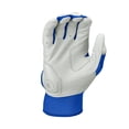 thumbnail image 3 of Guantes de bateo de béisbol Rawlings Workhorse Youth White/Royal, 3 of 7