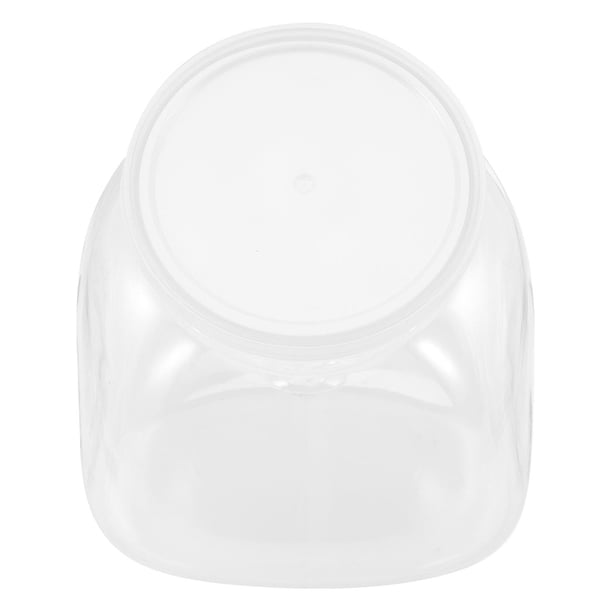 Transparent Candy Jars with Lids Candy Buffet Containers Clear Plastic Jars 1500ML
