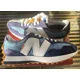 thumbnail image 2 of New Balance Levi's x 327 'Indigio Denim' Sneaker MS327LVA Navy Blue/Grey 12 US D, 2 of 6