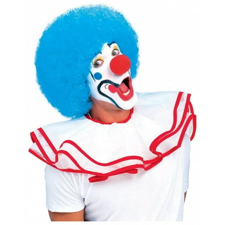 Clown Wig Adult Costume Accessory Sky Blue
