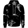 thumbnail image 3 of Sudadera con estampado de fantasma de monstruo personalizada, ropa para hombre, sudaderas de moda modernas para hombres, camisa con capucha de movimiento cómoda, 3 of 5