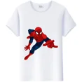 thumbnail image 3 of Camisetas Kawaii de estilo Harajuku para niños, camisetas de algodón con estampado de dibujos animados de Marvel, Spider-Man, amigos, camisetas blancas grunge para niñas, 3 of 5