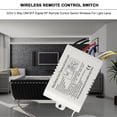thumbnail image 4 of 220V 3 Way ON/OFF Digital RF Remote Control Switch Wireless For Light Lamp, 4 of 7