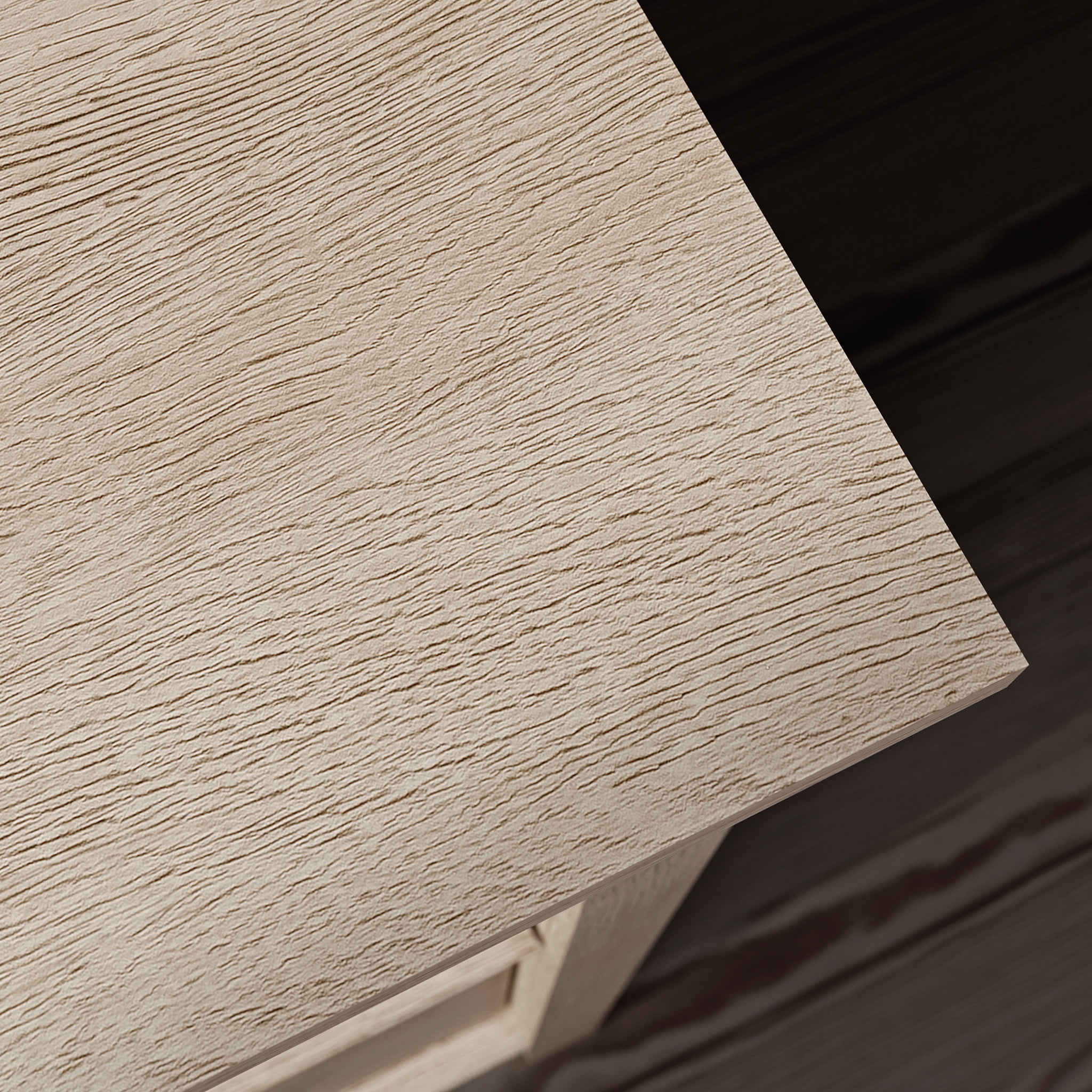 Sauder East Adara Single Pedestal Desk, Cascade Oak Finish