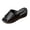 A Black, variant on Summer Casual Closed Sandals Women Women's Versatile Plus-Size Peep-Toe Wedge Heels Summer Height-Increasing Comfortable Slippers White 36
