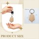 thumbnail image 3 of 50 Piezas de Etiquetas para Llaves de Madera , Espacios en para Grabado de Llaves, Madera Sin Terminar, Etiquetas para Llaves para Manualidades DIY, Estilo 6, 3 of 5