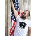 thumbnail image 2 of Eagle Independence Day T-Shirt Men -Image by Shutterstock, Male 5X-Large, 2 of 4