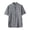 Grey, variant on Men's Short Sleeve Shirts with Pockets Lapel Button Down Graphic Short Sleeve Blouse Regular Fit Hawaiian Vacation Shirts Button Down Dressy Casual Tops