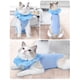 thumbnail image 4 of Traje de esterilización/castración transpirable para gatos, ropa postoperatoria de estilo de encaje para gatos femeninos, anti-añadir heridas, 1 Uds., 4 of 5
