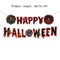 thumbnail image 3 of Spooky Halloween Decorations 20 Inch Happy Halloween Banner Hanging Halloween Decor for Home Indoor Mantel Porch Halloween Party Supplies 1 Pack, 3 of 6