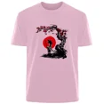 thumbnail image 3 of Camiseta de verano para hombre, 100 % algodón, cómoda, transpirable, informal, a la moda, con estampado retro creativo de Goku, ropa de calle para exteriores, 3 of 4