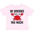 thumbnail image 3 of Inktastic My Godfather Loves Me Godchild Boys or Girls Toddler T-Shirt, 3 of 5