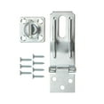 thumbnail image 5 of Hyper Tough 3.5 inch. Swivel Safety Hasp, Zinc Plated, 5 of 8