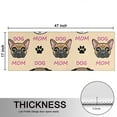 thumbnail image 5 of Kitchen Rugs Sets Of 2,Dog Mom Anti Fatigue Kitchen Mat Rugs Non Slip Washable,Decorative Kitchen Floor Mats for Kitchen,Sink,Laundry,17"X47", 5 of 5