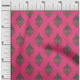 thumbnail image 1 of oneOone Polyester Lycra Fabric Leaves & Floral Block Print Fabric By Yard 56 Inch Wide, 1 of 4