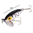 thumbnail image 4 of Arbogast Jitterbug Clicker Topwater Baits 2" Coach Dog 1/4 oz., 4 of 7
