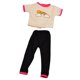 thumbnail image 1 of Camiseta de muñecas Sunnimix Ropa para muñeca americana de 18 pulgadas Rainbow Beige, 1 of 4
