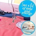 thumbnail image 4 of Transparent Quilting Design Creux Règle Machine à Coudre Guides Lisses Modèles de Positionnement Pochoir Matériel de Patchwork Fournitures Ménagères, 4 of 7