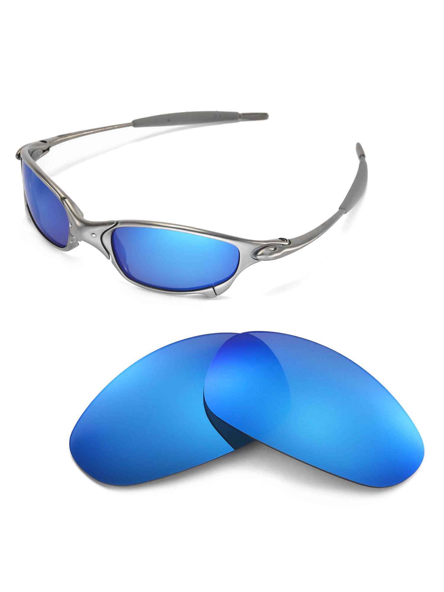 ÓCULOS DE SOL OAKLEY JULIET - LENTE AZUL DARK BLUE ARMAÇÃO CINZA oakley  9025DB1