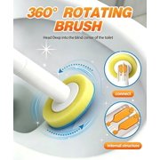 SOPAMI 32pcs Disposable Toilet Brush Sponge Head Refills (Colored) | 3-Layer Pre-Loaded Toilet Bowl Wand Refills Pre-Loaded with Cleaner Toilet and Bathroom Cleaning Supplies Sponge Replacement