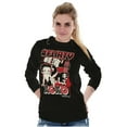 thumbnail image 4 of Kanji Betty Boop Hashtag Flirty XOXO Women's Long Sleeve T Shirt Brisco Brands S, 4 of 6