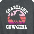 thumbnail image 3 of Instant Message - Coastline Cowgirl - Women's Racerback Tank Top, 3 of 6