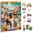 thumbnail image 1 of Transparent PET Precut Journaling Sticker Book for Junk Journal Supplies, Scrap Book, Stickers for Scrapbooking,A,1 * Journaling Sticker Book, 1 of 6