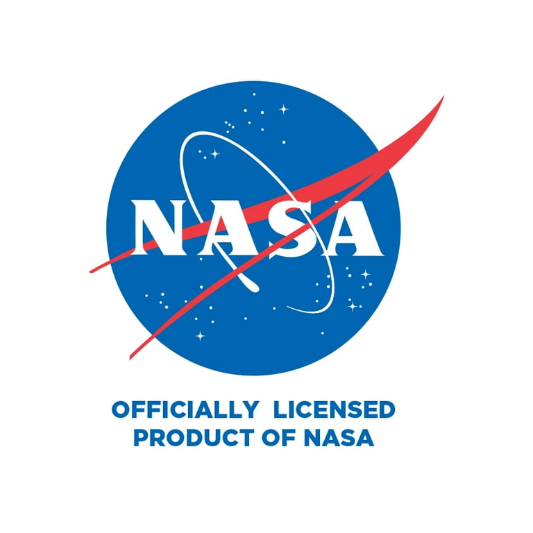 NASA Logo Over Space Shuttle with Rainbow Home Business Office Sign