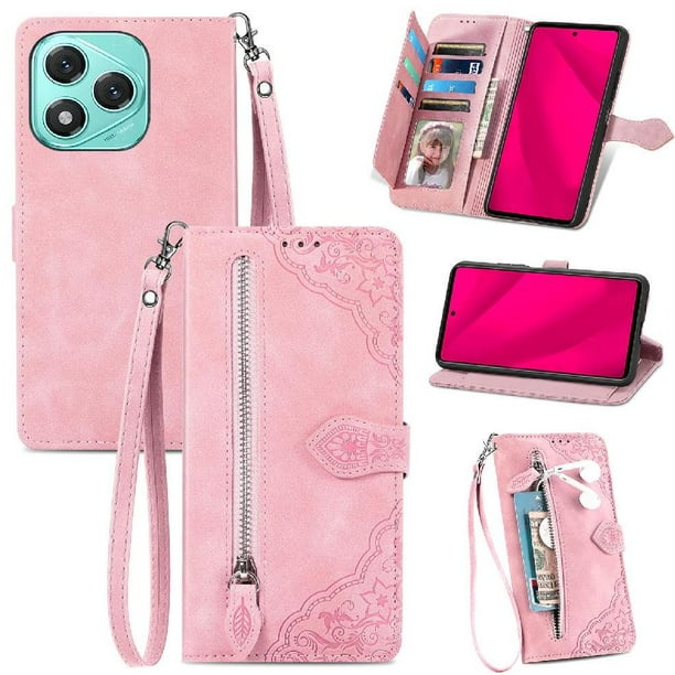 Funda billetera anti-golpes para GANGXUN Honor 400 Lite , ideal para día a día y trabajo