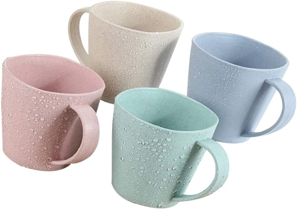 Nordic Wheat Straw Breakfast Drinking Milk Cup Coffee Tea Juice Mug Tableware 