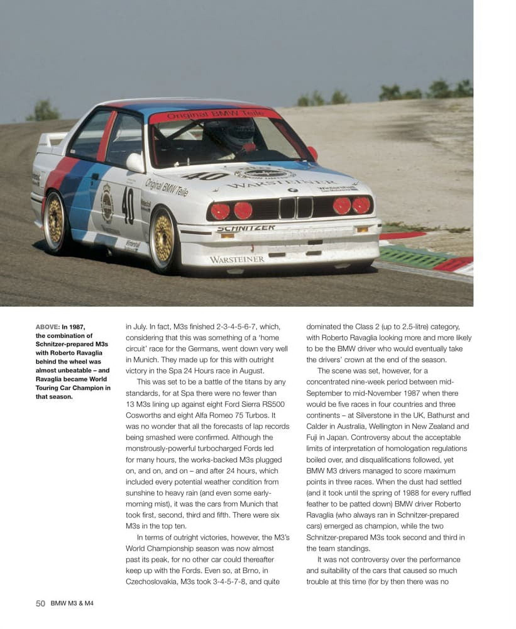洋書(英語)「BMW M3: The complete history of~」 洋書(英語)「BMW M3: The complete history of~」 BMW M3 & M4