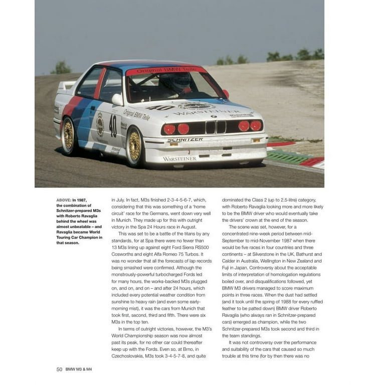 洋書(英語)「BMW M3: The complete history of～」 洋書(英語)「BMW M3: The complete history of～」