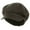Charcoal, variant on Big Size Cotton Newsboy Hat - Brown XL-3XL