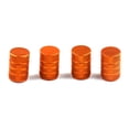 thumbnail image 1 of Riwesomey 4 piezas de tapas de vástago de válvula de neumático, componente modificado de repuesto, accesorios de modificación de cubierta de Herramientas y ferretería Naranja, 1 of 6