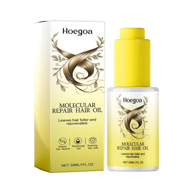 Fiudx Aceite Capilar Molecular, Sérum Control Del Frizz para Un Cabello Brillante, Mezcla Nutritiva de Aloe y Argán para Suavidad, Fórmula No Grasa para Uso Diario, Apto para Hombres y Mujeres, Soluc