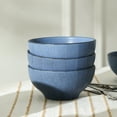 thumbnail image 2 of Stone Lain Rio 4-Piece Bowl Set Stoneware, Blue, 2 of 6