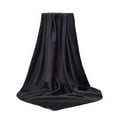 thumbnail image 2 of Cheers.US Headscarf ,Women Headscarf Square Soft Imitation Silk Solid Color Scarf Head Wrap Shawl for Daily Life, 2 of 5