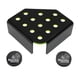 thumbnail image 1 of Fluorescent Green Coral Frag Holder 13 Holes Double Layers Acrylic Coral Frag Rack with Magnetic Suction for Fish Tank, 1 of 2
