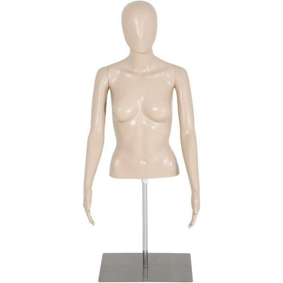 FDW 56"H Polypropylene New Female Mannequin with Stable base, Perfect for Display