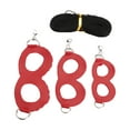 thumbnail image 3 of Hamster Leash Rope, Hamster Harness Soft Easy To Wear Nylon Webbing Durable  for Small Medium Large Rats Black,Red,Coffee, 3 of 8
