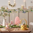thumbnail image 2 of JLFNYA Easter Garland, Easter Garland for Mantle, 5.91 Ft Easter Artificial Vines, Easter Egg Wicker Decorations, Spring Branches and Leaves Floral Decor, Easter Spring Festival Decoration, 2 of 8