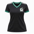 thumbnail image 1 of Playera Deportiva para Mujer FMF Selección Mexicana Mundial 2026 Cuello V Color Negro Talla M, 1 of 4