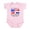 Petal Pink, variant on CafePress - Half Dominican 100% Cute Body Suit - Baby Light Bodysuit, Size Newborn - 24 Months