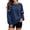 Solid Colors, variant on ClodeEU Women's Crew Neck Long Sleeve Sweatshirt with Contrast Stitching ,Casual Loose Pullover Top ,Women's S-XXL