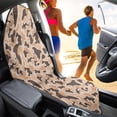 thumbnail image 3 of Garronmavis Waterproof Stain Resistant Front Car Seat Towel Cover, Sweat Protection for Gym Workout Beach Hiking Running, Universal Fit for Cars SUV Trucks Sedan Van, 3 of 8