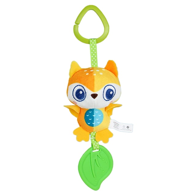 Juguetes Suaves de Sonajero para Bebé Juguetes de Educación Temprana, Decoración para Asiento , Juguetes para Cochecito, Juguetes Búho Sunnimix Juego móvil colgante