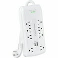 thumbnail image 5 of CyberPower P806U Home Office Surge-Protector 8-Outlet Power Strip with 2 USB Ports, 6-Foot Cord, 5 of 9