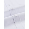 thumbnail image 6 of sogami Men's Casual Oxford Long Sleeve Shirt Button Down Collar Cotton Shirt, 6 of 7