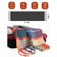 thumbnail image 3 of NevEND Unisex Men and Women's Super Soft Luxurious Classic Unisex Plain Plaid Winter Scarf Wrap Fashion Warm Neck For Cold Wether Winter and Fall, 3 of 5