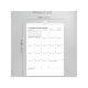 thumbnail image 2 of 1pc Weekly Plan Wall Calendar To Fill In Good Habits Cultivation 21 Days Self-Discipline Card Working Monthly Plan, 2 of 4